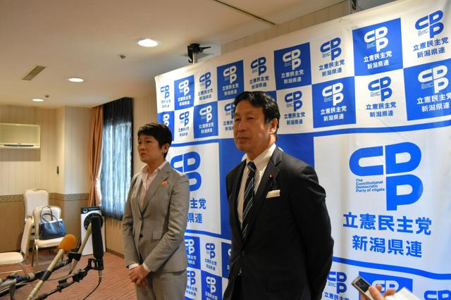 米山衆院議員「シミュレーション意味ない」原発めぐり新潟県とバトル