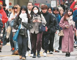 関東各地で真冬並みの寒さ　都心の最高気温8.8度までしか上がらず…初の1ケタ台　週明けは朝晩冷え込む