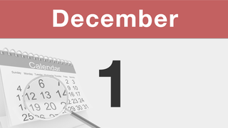 今日は何の日：12月1日