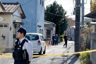 宇都宮の住宅で男性死亡　外傷あり、事件とみて捜査