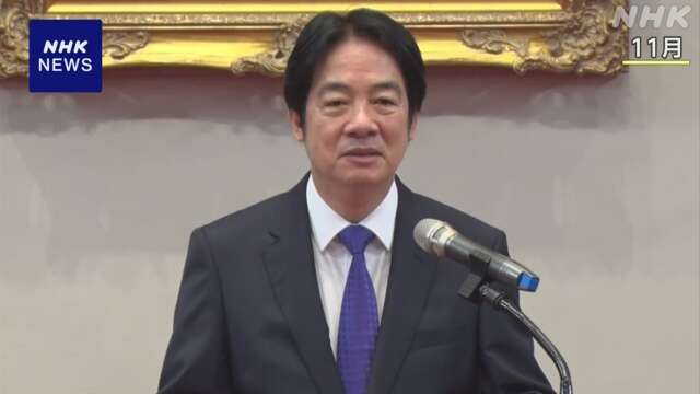 台湾 頼清徳総統 米下院議長と電話会談 中国外務省は反発