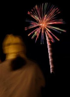 能登復興への思い、花火打ち上げ　新潟・長岡の児童が発案