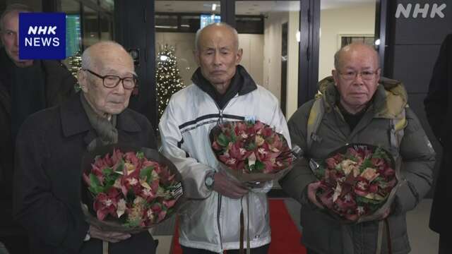 日本被団協代表団がノルウェー到着 あすノーベル平和賞授賞式