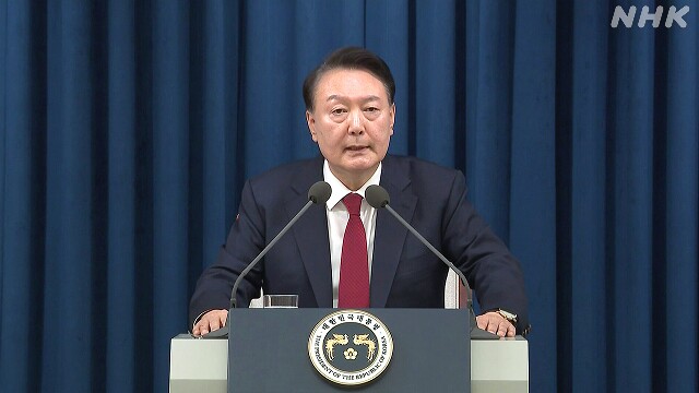 韓国 ユン大統領による「非常戒厳」の宣言 これまでの経緯