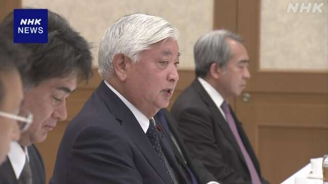 中谷防衛相 沖縄 名護市長に在日米軍のグアム移転開始伝える