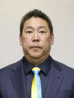 立花孝志氏、県警が任意聴取へ　兵庫・百条委員長を名誉毀損疑い