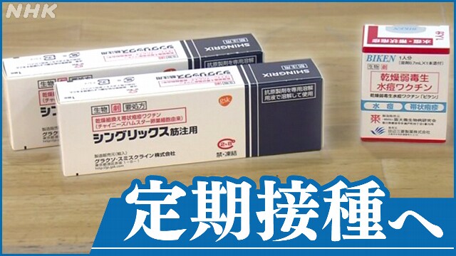 帯状ほう疹ワクチン 来年度定期接種へ 65歳になった高齢者など