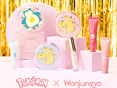 ポケモンとWonjungyoのコラボコスメ，2025年1月18日に発売。カビゴンのフィクシングブラーパウダーなどスペシャルデザイン